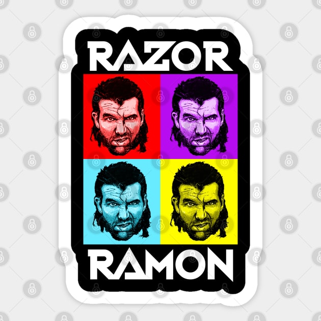 Razor ramon Thanks for the memories Sticker by RANS.STUDIO